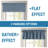100% Blackout Curtain Valances for Kitchen Windows/Bathroom/Living Room/Bedroom Thermal Insulated Rod Pocket Valances for Windows, 2 Pack-1508882544