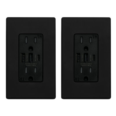 15 Tamper Resistant Duplex Outlet