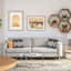 Housse de coussin carré en coton