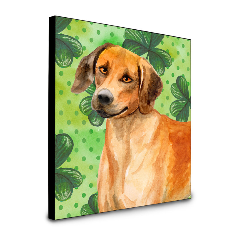 Panneau mural d’art Ibiza, Chien de Rhodésie à crête dorsale