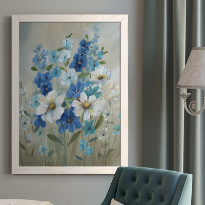 "Blue Garden II", reproduction d'art sur toile