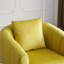 Fauteuil pivotant en velours-2029281563