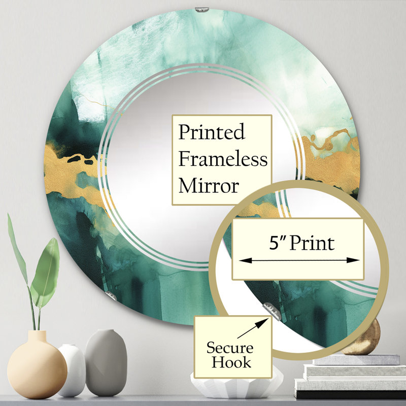 Miroir mural Querelle, 24 po x 24 po