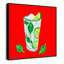 Mojito extra menthe - version carrée par Straker-701305063-701305061