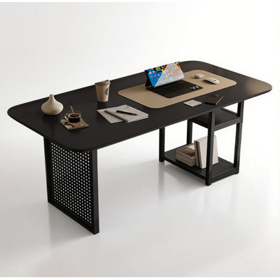 Minimalist Modern Sintered Stone Tabletop Desk