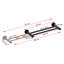 Livermore 72 cm L Stainless Steel Wall Mounted Towel Rack