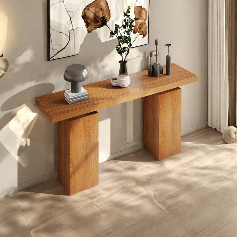 Console minimaliste de style nordique, H 31,5 po x l 55,12 po x P 13,78 po
