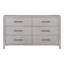 Commode 6 tiroirs en bois massif