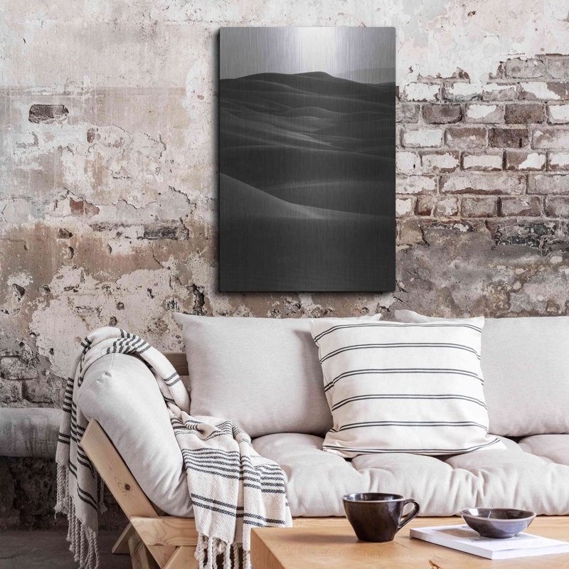 " Black Dunes " by Design Fabrikken, 36" H x 24" W