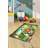 Luxurious Velvet Area Rug (4.6 x 7.2 ft), 100% Antibacterial Fabric, Non-Slip Cotton Backing, Pile Height: 0.4 in | Machine Washable, 3D Digital Print Design | Perfect for Living Room & Bedroom Decor, Soft & Durable-403394532