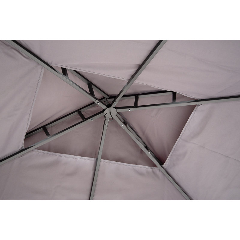 Bravyn 2.4m x 1.5m Steel Gazebo