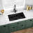30'' L Single Bowl Granite Kitchen Sink