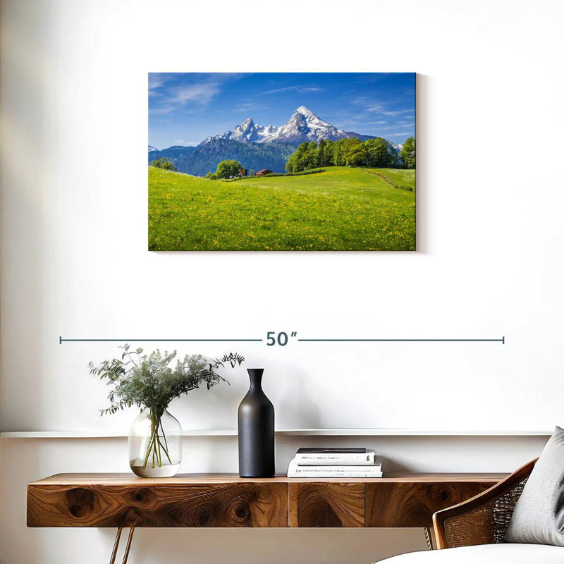 Alvord Idyllic Alpine Meadow, 20" H x 30" W