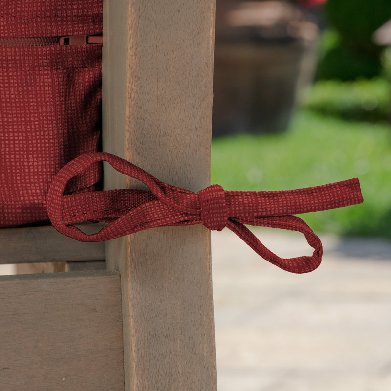 ARDEN Outdoor Seat Cushion, Red