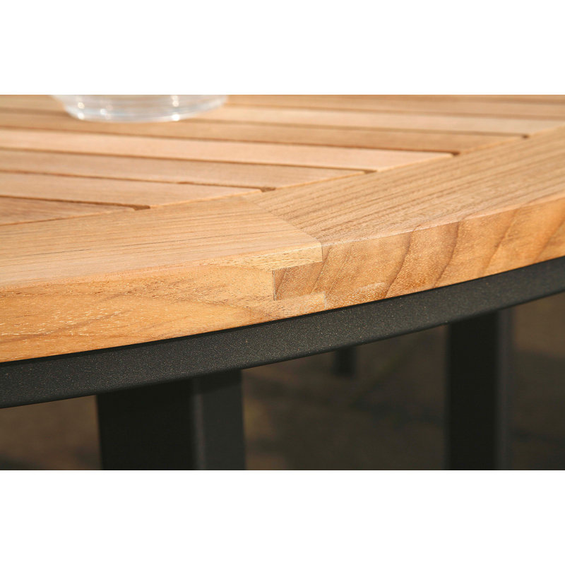Aura Round Dining Table, Graphite