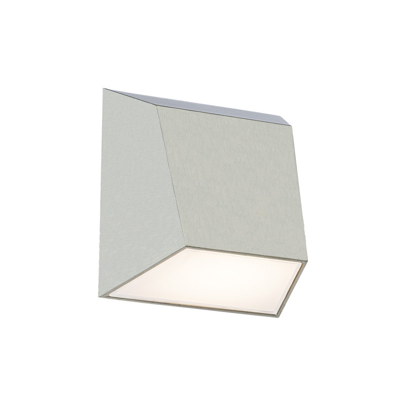 1 - Light LED Outdoor Armed Sconce, Black, 3000K