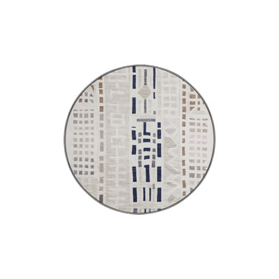 Machine Washable Gray Area Rug