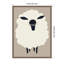 «Farm Sheep» par Hannah Beisang, reproduction d'art sur toile encadrée-540939579