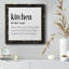 Kitchen Kitchen - Art textuel sur toile-1268889083-1268889086