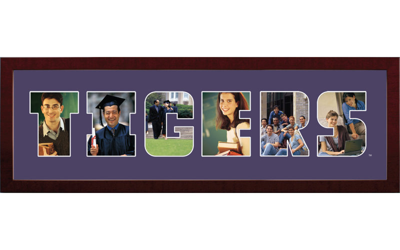 Cadre photo à collage ncaa clemson tigers