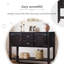 Console 48 po en bois massif avec 2 tiroirs, armoires et tablette inférieure, armoire de rangement pour salle à manger de style rétro-121097732