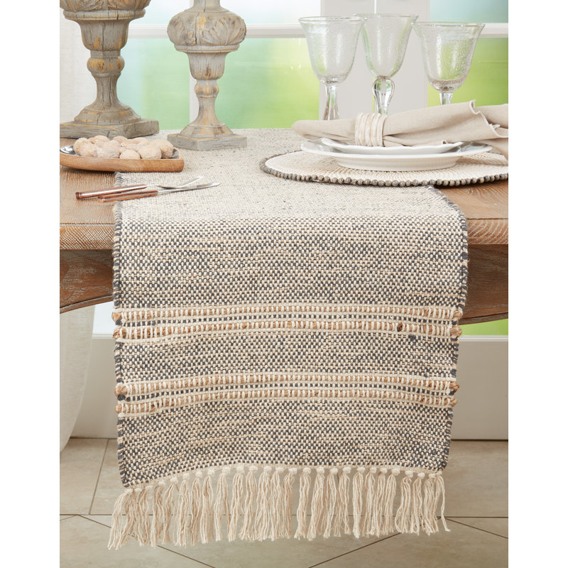 Kema Rectangular Striped Table Runner