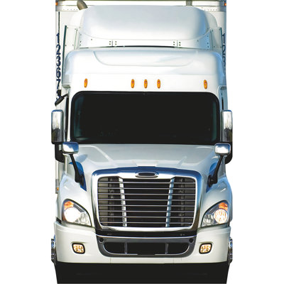 Semi Truck 18 Wheeler Tractor Trailer Stand in 60" Cardboard Standup
