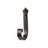 Hand Forged Iron Single Hook