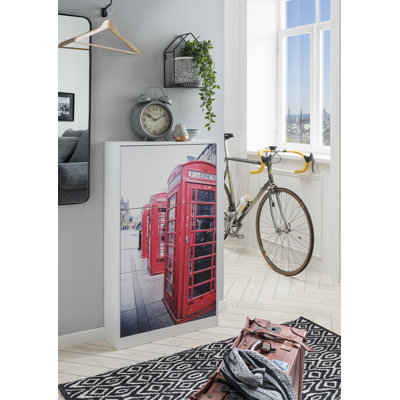 Anthone 6 Pair Shoe Storage Cabinet