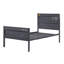 Lit plateforme Gunmetal
