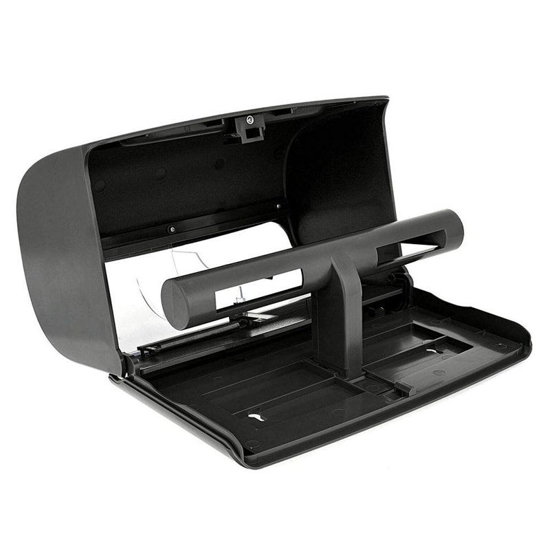 Side-By-Side Double Roll Toilet Tissue Dispenser, Gray
