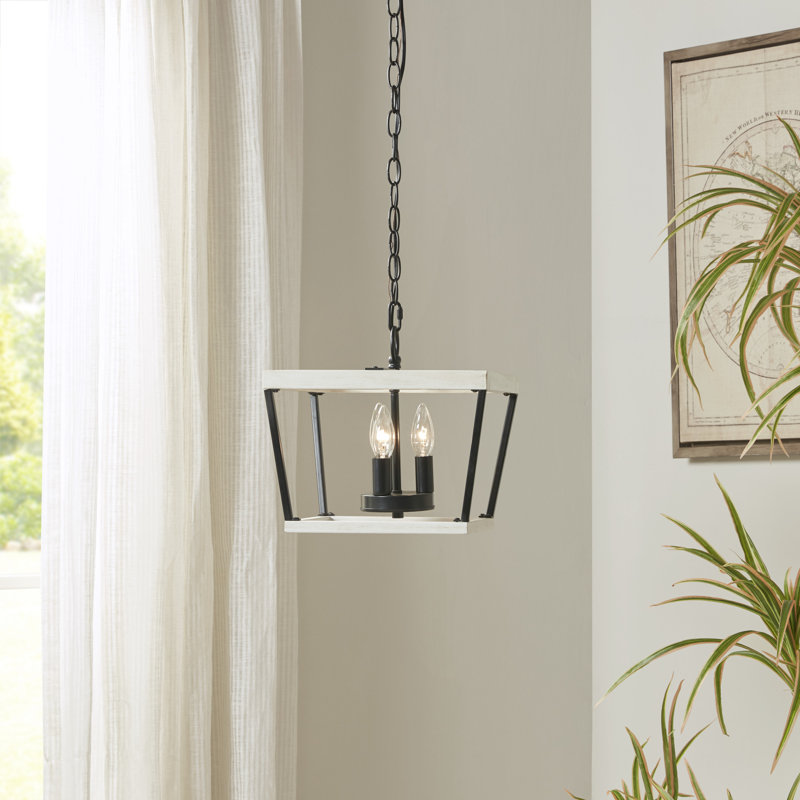 Luminaire suspendu en métal Adele Farmhouse