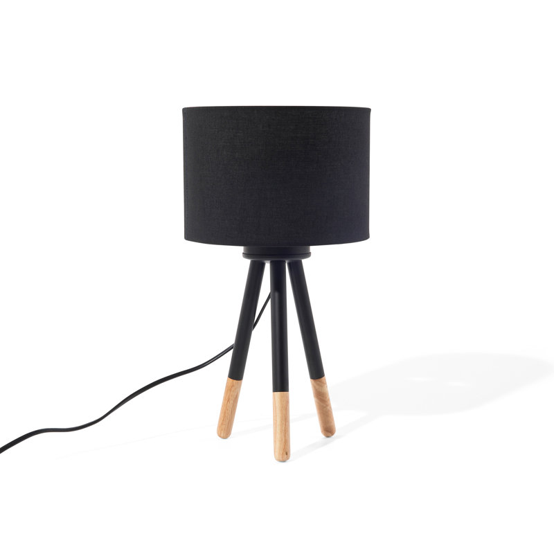 Yahir Tripod Lamp, Black