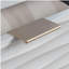 Table basse avec tiroir Coastal, finition blanche