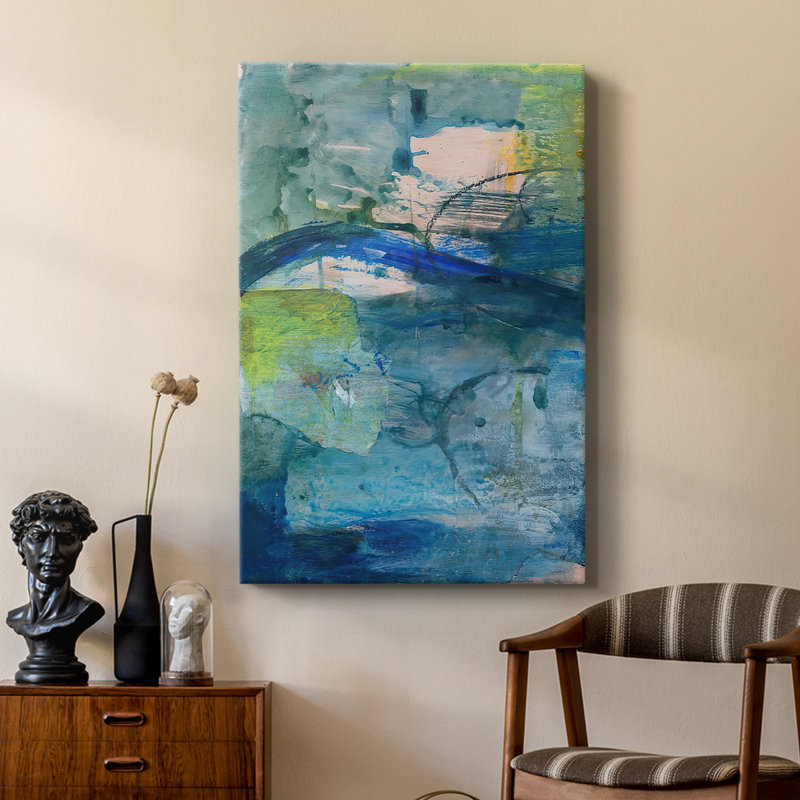 Vents de printemps - galerie Cavas sur mesure, H 18 po x l 12 po