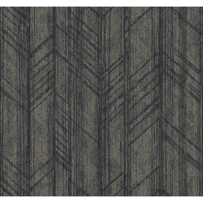 Winthrop Slate Geometric Wallpaper