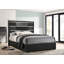 Ensemble de chambre à coucher à panneaux en bois 4 pièces Andehsha-1283371295