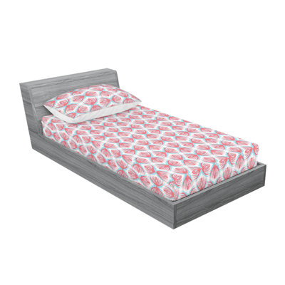 Ambesonne Fitted Sheet & Shams