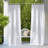 Abba Polyester Sheer Curtain Single Panel-653038175