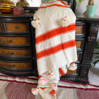 Hand Woven Throw Blanket