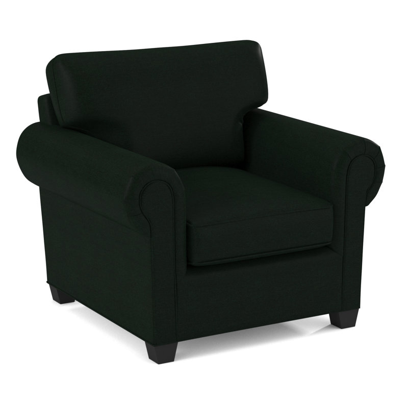 Fauteuil de 40 po de largeur Grace, Noir Dorset