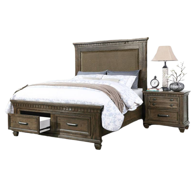 Mobilier de chambre à coucher de style traditionnel 1pc