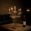 Metal Tabletop Candelabra-127239163
