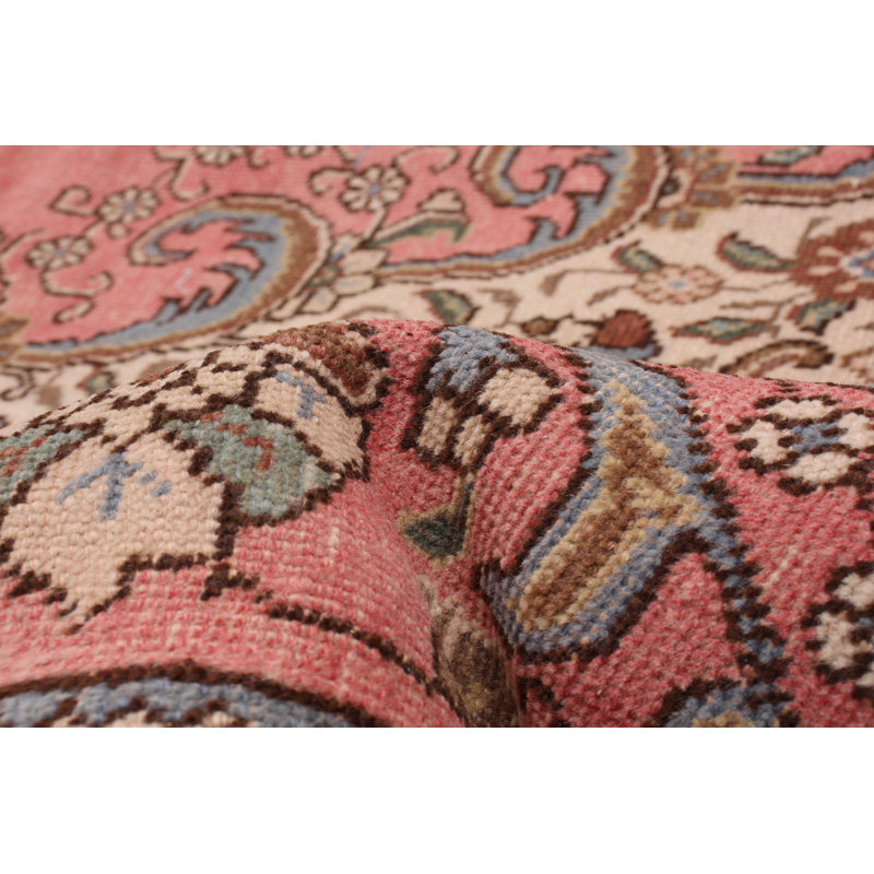 Tapis unique en laine 8 pi 1 po x 11 pi 5 po années 1990