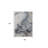 5' X 8' Blue Abstract Area Rug