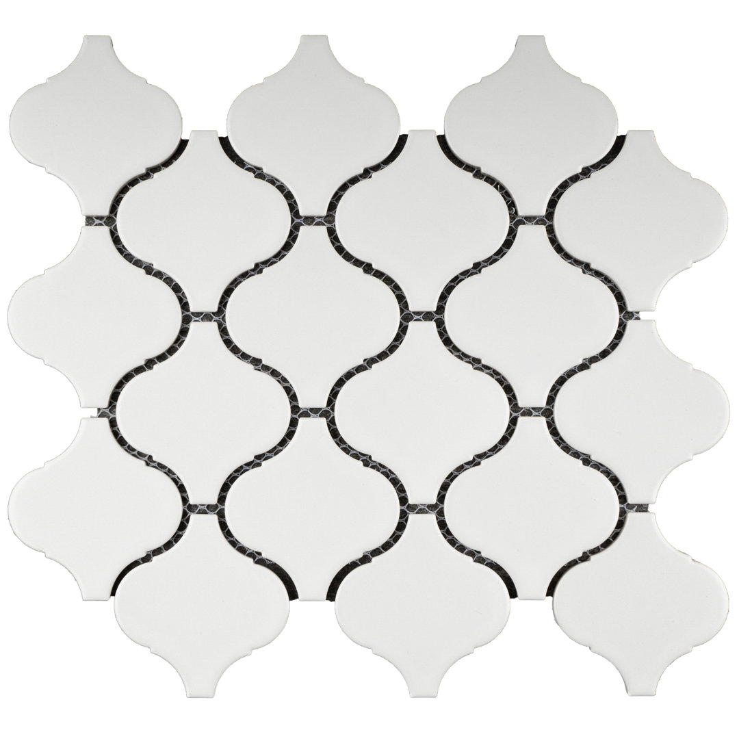 Lantern 3" x 3" Porcelain Grid Mosaic Wall & Floor Tile Supreme Tile 