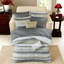 -piece Yellow Seersucker Bedding Sets, Polyester Comforter & Quilt Collection For Modern Bedrooms