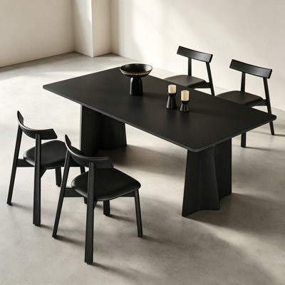Black Sintered Stone Table