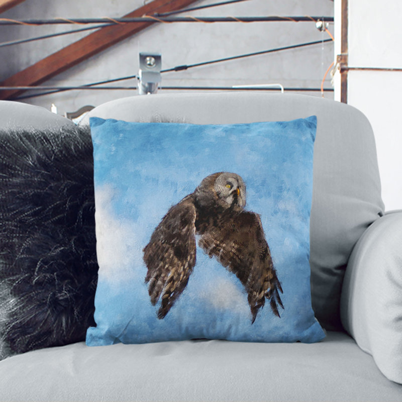 Square Cushion, 40cm H x 40cm W x 15cm D, Black