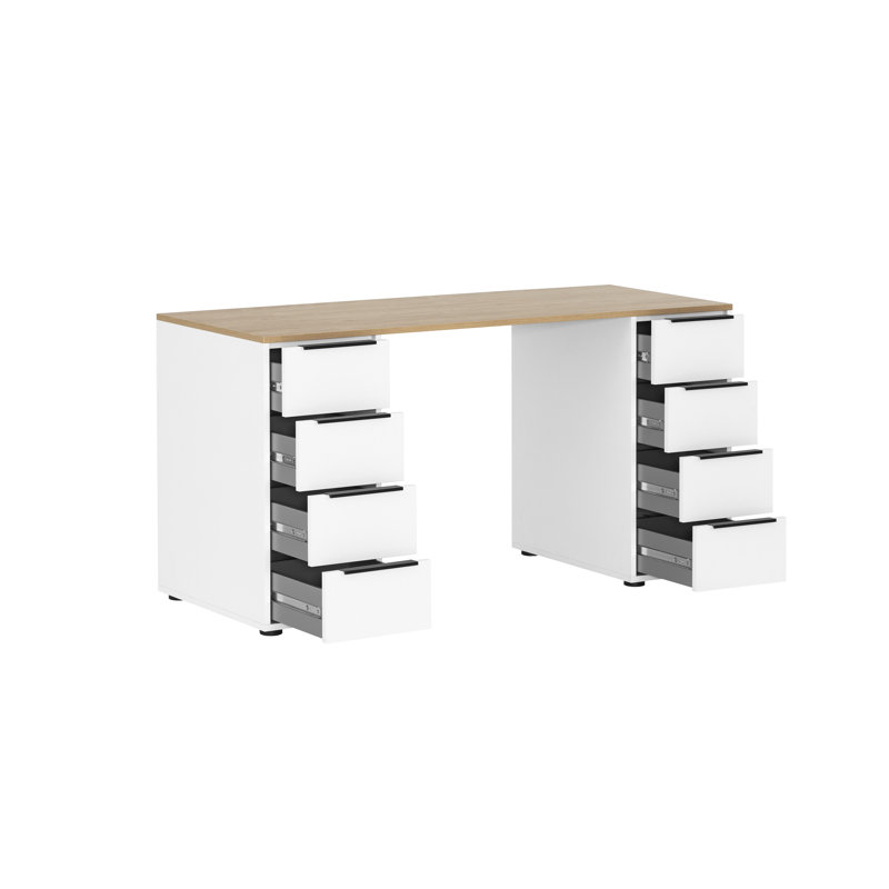 Alasdhair Computer Desk, White